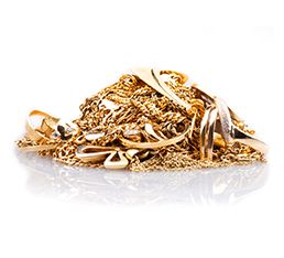 Gold Jewelry Banner with Gold Watches, Rings and Bars - what we buy