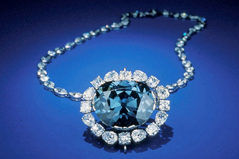 An example of a hope diamond - diamond exchange cash