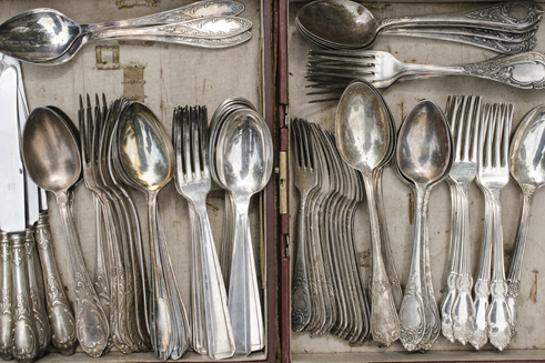 Sterling silverware cutlery - sterling silver flatware