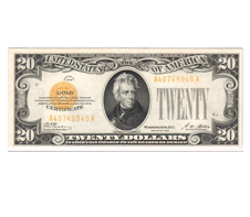 A $20 US bill - what we pawn